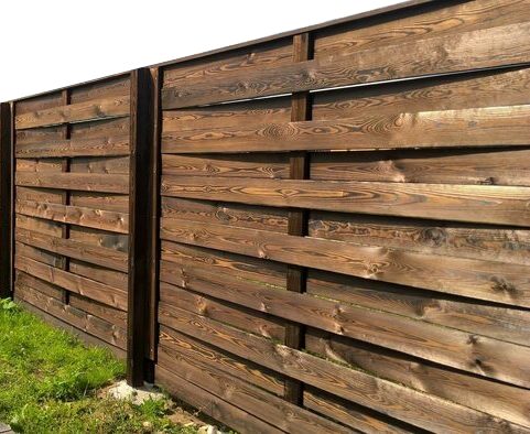 Забор плетенка из Каменного дерева