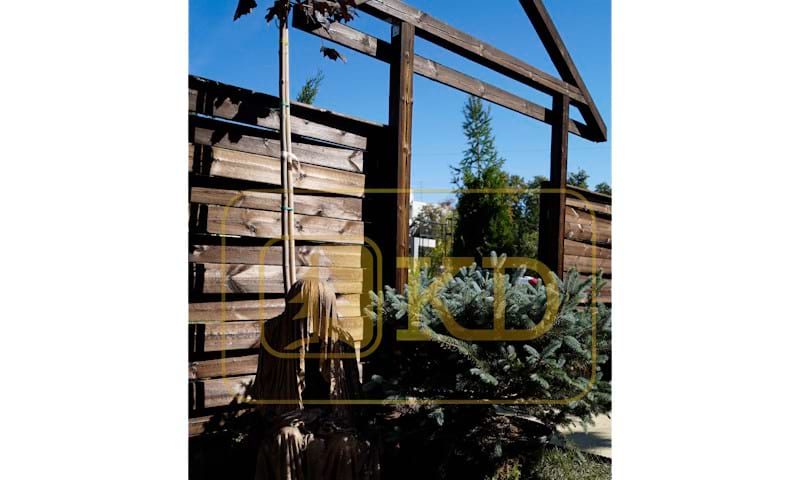 Столб заборный Каменное дерево KD Eco Bern ворота